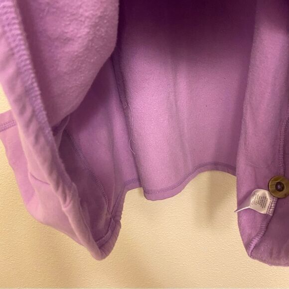 Susan Graver brushed French terry hooded top sweatshirt XL - Picture 6 of 10